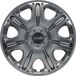 Autostyle Opus 13 Inch Abs Zilver Set Van 4 Wieldoppen