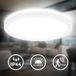 B.K.Licht LED Plafondlamp voor badkamer met bewegingsmelder IP44 Wit 24x3 cm
