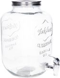 Gerimport Drankdispenser 16 X 27,5 Cm 5 Liter Glas Transparant