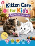 Kitten Care for Kids: A Beginner's Guide to Caring for Your First Kitten with Fun Coloring Pages & Activities | A Kid's Guide to Cats | Ages 5–8