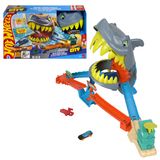Hot Wheels City Haaienstrand speelset et voiture jouet en métal