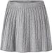 NAME IT Jupe Tricotée Gris Chiné