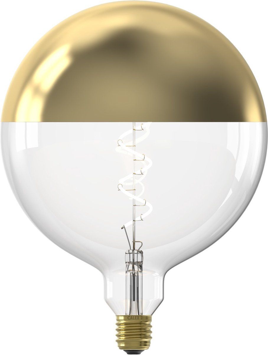 Calex Kalmar XXL Top Mirror - E27 - 360 Lumen - Gold