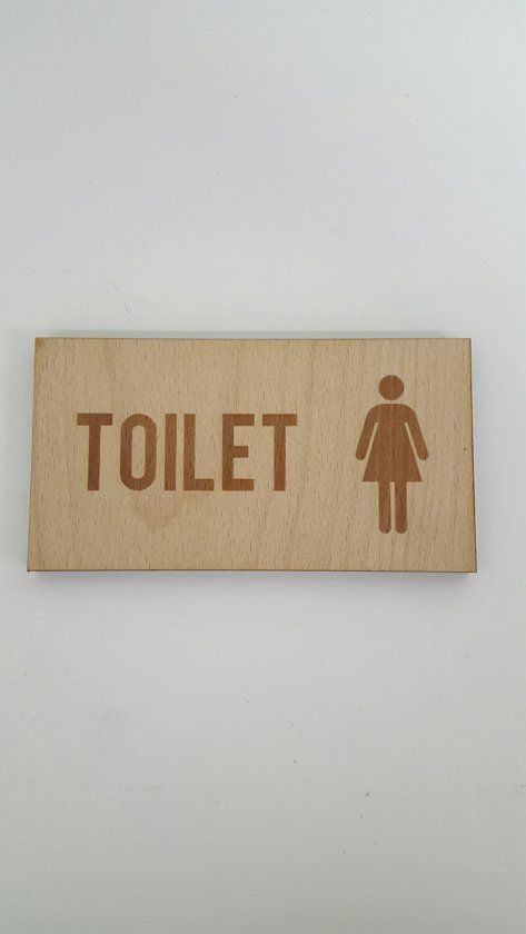 Promission Bordje Toilet pictogram vrouw - klein
