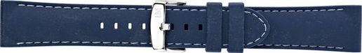 Morellato horlogeband Carezza U3844187060CR22 / PMU060CAREZZ22 Rubber Blauw 22mm