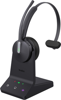 Yealink WH64 Mono UC Headset - Wireless - Black