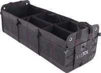 Sixtol Car Compact 19 Pro, 19 vakken, opvouwbaar, kofferbak organizer, zwart
