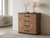 Commode ELENAS 4 tiroirs acacia