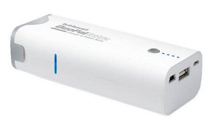 Hähnel DuoPal Extra Kit Powerbank 5200mAh Wit/Grijs