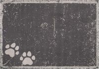 Hanse Home Deurmat Paws XL Wasbaar 30°C - grijs 100x140 cm