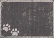 Hanse Home Deurmat Paws XL Wasbaar 30°C - grijs 100x140 cm