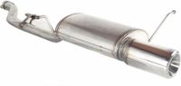 RVS Ulter Sport RVS Sportuitlaat BMW E36 316i Compact 1596cc M43-B16 engine 75kW 1994-2000 100mm