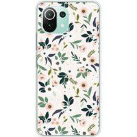 Xiaomi Mi 11 Lite Flowers Bedrukt siliconen hoesje