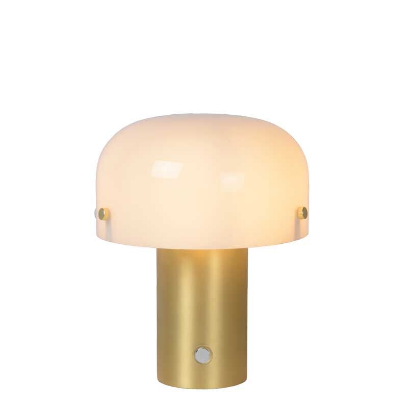 Lucide Tafellamp Timon - Goud - Glas - 2020