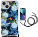 B2Ctelecom TPU Case Anti-Choc avec Cordon pour iPhone 14 - Oiseau