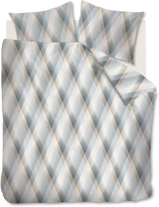 Beddinghouse Manu Dekbedovertrek Grijs - 200x200/220 cm