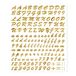 4R Quattroerre.it 1250 letterset, goud