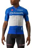CASTELLI #GIRO106 Maillot de course – maillot de cyclisme officiel du Giro d'Italia, aérodynamique et respirant pour hautes performances, Bleu, XXL