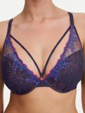 Chantelle Pulp Spice Plunge BH Maat 75A Midnight Blue Multico