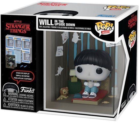 Funko Stranger Things Will - Upside Down (Pop! Nooks) vinylfiguur Unisex Funko Pop! - Neutraal - Standard