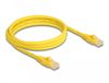 DeLOCK 80102 câble réseau Jaune 2 m Cat6a U/UTP (UTP)