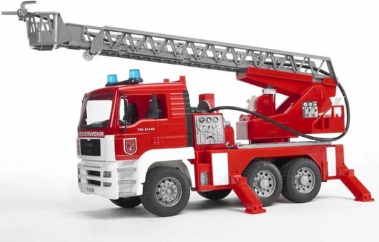 Bruder MAN Fire engine with selwing ladder