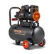 VEVOR Silent Persluchtcompressor, 18 liter, 2800 omw/min, 900 W (1,2 pk) 3,5 MPa, olievrije 70dB fluistercompressor met wielen, drukvat 6-8 bar, autoreparaties, spuitlak, houtbewerking