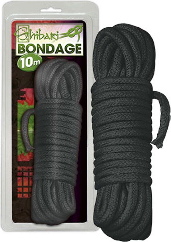 Shibari Bondage Zwart bondage touw 10 m