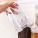 Boîte hermétique Lu Récipient alimentaire carré Noir Plastique 0,50 l