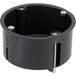 Efectoled - Boîte de dérivation universelle encastrable pour Pladur Ø72x48mm noir