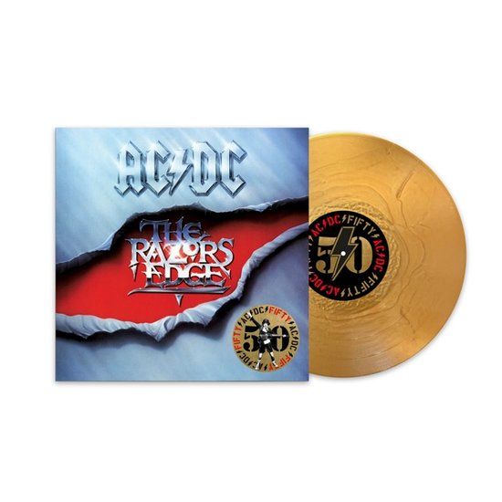 AC/DC - The Razors Edge (50th Anniversary Gold Vinyl) - LP - Coloured Vinyl