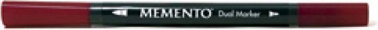 Tsukineko Memento dual marker Rhubarb Stalk donkerrood PM-301