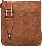 Zebra Trends Cynthia Schoudertas Dames - Crossbodytas met verstelbare en afneembare schouderband - Tas van Imitatieleder - Bruin
