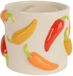 Merkloos Decoris Bloempot Peper dolomiet Ø14,5xH13cm