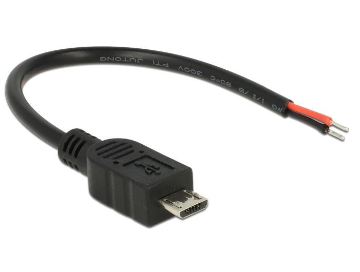 DeLOCK 82697 USB-kabel 0,1 m Zwart