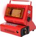 Wan GmbH Chauffage de camping - Poêle compact - Chaleur extérieure - Poêle de tente sécurisé - 25x27x25 cm - Rouge