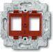 Busch-Jaeger ABB Busch-Jaeger Basis Insteekschakelplaat - Rood