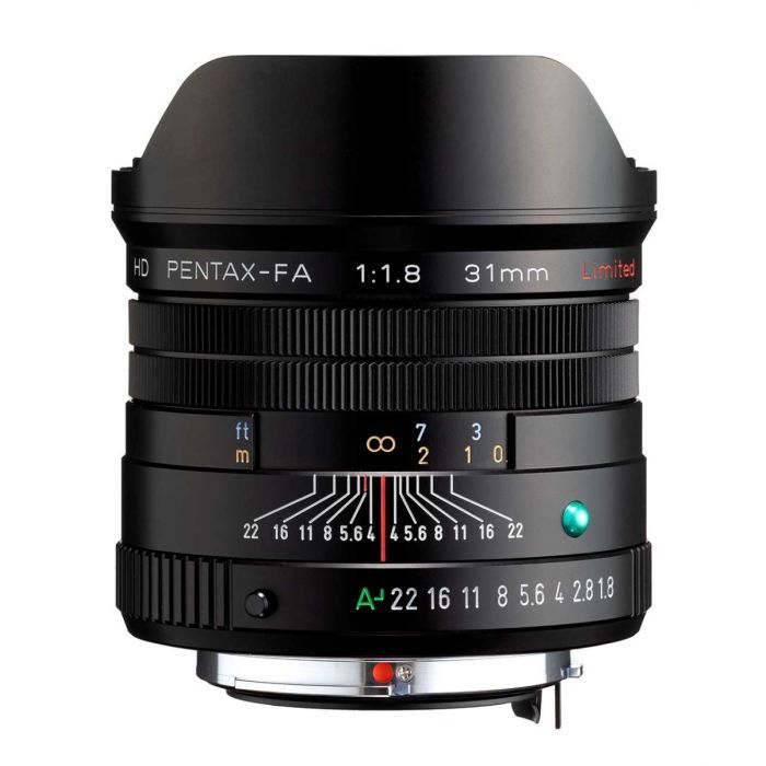 Pentax HD FA 31mm F/1.8 Limited - Fujifilm X - Zwart