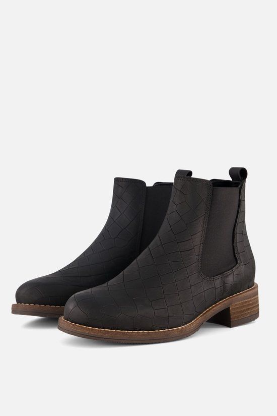 Cellini Chelsea boots zwart Nubuck - Maat 39