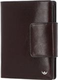 Golden Head Leren portemonnee Colorado RFID Protect Kombischeintasche mit Riegel 2300 Bordeaux wijnrood