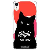 BABACO ERT GROUP Mobiele Telefoonhoesje voor iPhone XR - Babaco Cats 004 - TPU