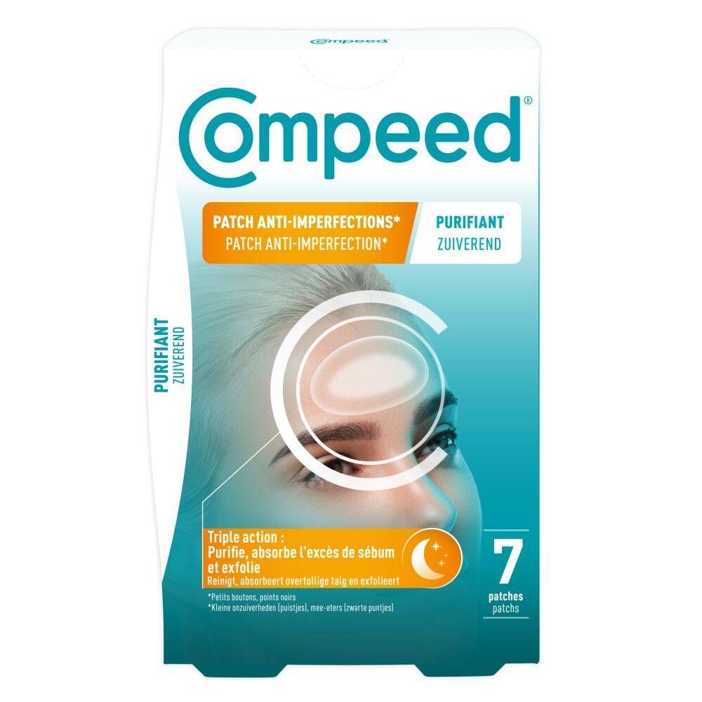 Compeed® Patch Anti-Imperfection Zuiverend Nacht
