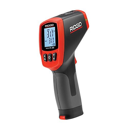 RIDGID 36798 micro IR-200 contactloze infraroodthermometer (dit is geen medisch product en is niet geschikt voor medische doeleinden)