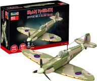 Revell Constructiespeelgoed - 00962 Brick System - Iron Maiden - Supermarine Spitfire Mk.II s High met Uitgewerkt Cockpit Bouwstenen set - 1:18
