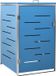 vidaXL Containerberging - Enkel - Roestvrij Staal - 69x77,5x115 cm