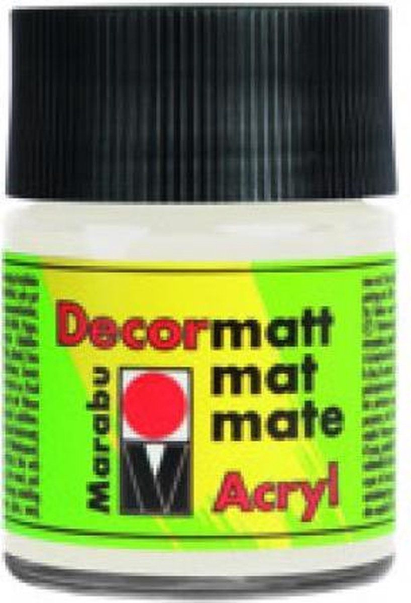 Marabu Decor Matt Acryl 50 ml Wit