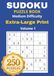 Sudoku Extra Large Print Puzzle Book - Medium Difficulty - Solutions Included: Attention and Cognitive Stimulation.