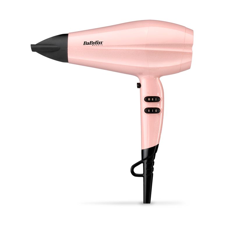 BaByliss ROSE BLUSH 2200W Hair Dryer - Black/Pink