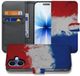 B2Ctelecom Apple iPhone 17 Étui portefeuille Drapeau néerlandais Avec fentes pour cartes