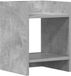 vidaXL Plantenstandaard Betongrijs 30 x 30 x 40 cm Bewerkt Hout